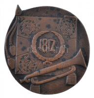 Oroszország DN 1812 bronzozott fém emlékérem (~39mm) T:1-
