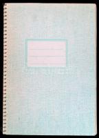 Házi készítésű atlasz az összes magyarországi vármegye térképével, plusz országtérképekkel egy spirá...