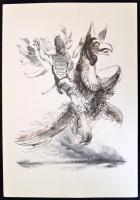 Martyn Ferenc (1899-1986): Petőfi olvasása közben. Bp., 1973, Képzőművészeti Alap Kiadóvállalata. Ki...