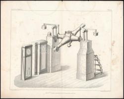 cca 1860 8 db csillagászattal kapcsolatos metszet. 27x22 cm