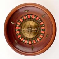 Roulette golyóval, d: 20 cm