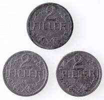 1916KB-1918KB 2f Fe (3xklf) teljes sor! T:1-
Adamo K2.1