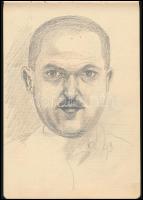 Vincze Imre: Akt vázlatok 1933. Ceruza. papír. Vázlatfüzetben 7 db, nagyrészt akt rajz .25x17 cm