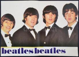 cca 1970 Beatles poszter 41x29 cm
