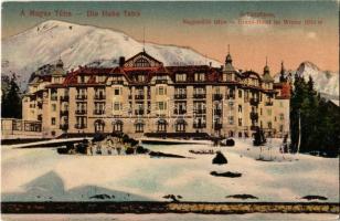 Ótátrafüred, Altschmecks, Stary Smokovec; Naygszálló télen / grand hotel in winter