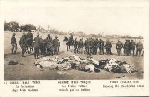 Turkish-Italian war dead Arabs
