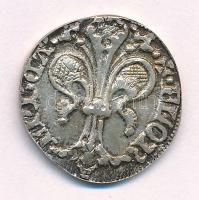 DN Aranyforint jelzett Ag replikája (4,4g/0.925/21mm) T:1- patina