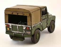 Katonai terepjáró, játékautó, h: 28 cm