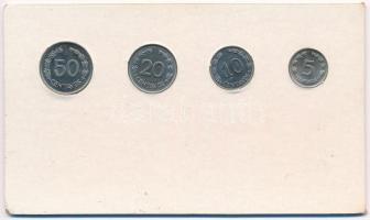 Ecuador 1946-1966. 5c-50c (4xklf) forgalmi szett T:1 
Ecuador 1946-1966 5 Centavos - 50 Centavos (4...