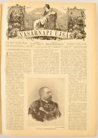 1904 Vasárnapi újság, 51. évf., teljes évfolyam, kissé kopott félvászon kötésben