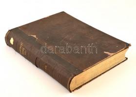 1904 Vasárnapi újság, 51. évf., teljes évfolyam, kissé kopott félvászon kötésben