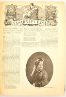 1903 Vasárnapi újság, 50. évf., teljes évfolyam, kissé kopott félvászon kötésben