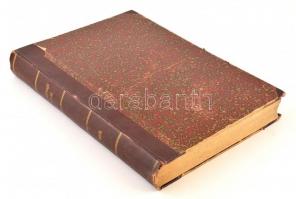 1903 Vasárnapi újság, 50. évf., teljes évfolyam, kissé kopott félvászon kötésben