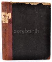 1888 A Bolond Istók szatirikus lap teljes XI. évfolyama  korabeli félvászon kötésben