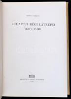 Rózsa György: Budapest régi látképei (1493-1800). Bp., 1963, Akadémiai (Monumenta historica Budapest...