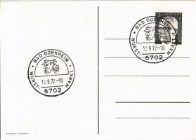 Dürkheimer Wurstmarkt - Grösstes Weinfest der Welt. Bad Dürkheim, Rheinpfalz / Sausage market and wi...