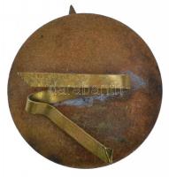 ~1960. "Munkásőr?" zománcozott fém jelvény (35mm) T:1-