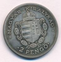 1935. 2P "Rákóczi" fém hamisítvány T:2