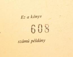 Széchenyi István: A magyar közlekedési ügyről. Reprint. Sorszámozott Egész műbőr kötésben. 10,5 cm