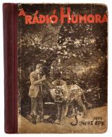 Scherz Ede: A rádió humora. Bp., 1931, szerzői. Kopott félvászonkötésben