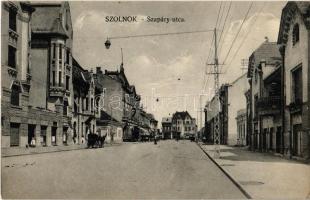 1934Szolnok, Szapáry utca. Gerő Ignác kiadása