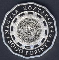 2006. 5000Ft Ag "Esztergomi bazilika" T:PP Csak 3500db! Tanúsítvánnyal!