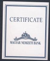 2006. 5000Ft Ag "Esztergomi bazilika" T:PP Csak 3500db! Tanúsítvánnyal!