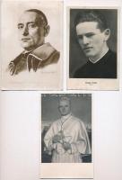 6 db RÉGI és MODERN vallási motívumlap, egyházi vezetők / 6 pre-1945 and modern religious motive postcards: church leaders