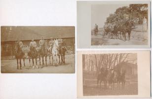 8 db RÉGI első világháborús osztrák-magyar katonai fotó képeslap / 8 pre-1945 WWI K.u.K. (Austro-Hun...