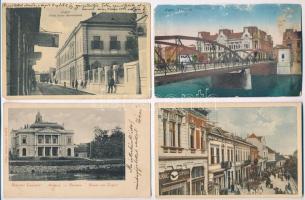Lugos, Lugoj; - 4 db régi képeslap / 4 pre-1945 postcards