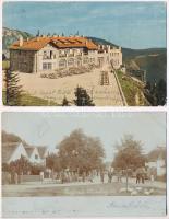 15 db RÉGI német és cseh városképes lap / 15 pre-1945 German and Czech town-view postcards