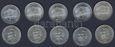 1992-94. 200Ft Ag "MNB" (5x), "Deák" (5x) T:BU,2