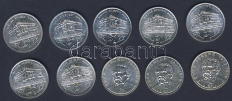 1992-94. 200Ft Ag "MNB" (7x), "Deák" (3x) T:BU,2