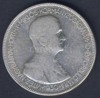 1930. 5P Ag "Horthy jobbra" T:3