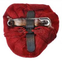 Svájc 1928. "Congres Hotelier Lausanne 1928" ezüstözött fém jelvény, "Huguenin" ...