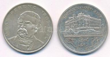 1992. 200Ft Ag "MNB" + 1994. 200Ft Ag "Deák" T:2