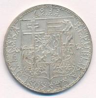 Csehszlovákia 1933. 20K Ag "Ipar, mezőgazdaság, üzlet" T:1-,2 
Czechoslovakia 1933. 20 Ko...