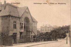 Budapest XI. Gellért hegy villák
