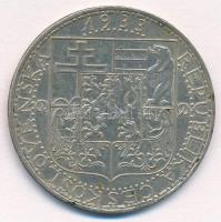 Csehszlovákia 1933. 20K Ag "Ipar, mezőgazdaság, üzlet" T:1-,2
Czechoslovakia 1933. 20 Kor...