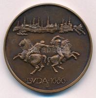 Lapis András (1942-) 1986. "Buda 1686 / A Magyar Éremgyűjtők Egyesülete XVI. Vándorgyűlése - Bu...