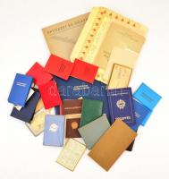 Vegyes papírrégiség tétel: oklevelek, tagsági könyvek, stb., egy zacskónyi érdekes, átnézésre érdemes anyag