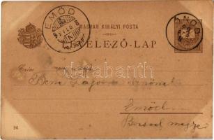 1899 Budapest XIV. Városliget, Ezredéves Országos Kiállítás, Műcsarnok, litho barna 2 Kr. Ga. s: Dör...