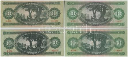 1957-1969. 10Ft (4x) T:III