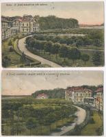 Gyula, József szanatórium - 2 db régi képeslap / 2 pre-1945 postcards