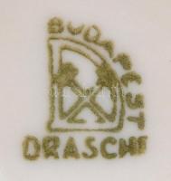 Drasche só-bors tartó, matricás, kopott, m: 5,5 cm, h:12 cm