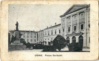 1918 Udine, Piazza Garibaldi, Esposizione Agraria / square, Agricultural Exhibition (EB)