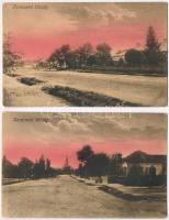 Kerecsend - 2 db régi képeslap / 2 pre-1945 postcards