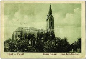 Erdőd, Ardud; Római katolikus templom / Biserica rom-cat. / church  (szakadások / tears)