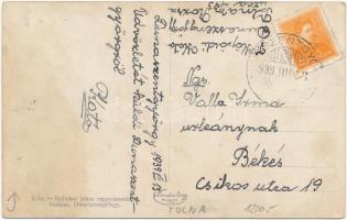 1939 Dunaszentgyörgy, jegyzőlak. Melicher János kiadása  (EB)