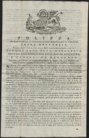 1785 Velencei tengeri kereskedelemmel kapcsolatos szerződésekre vonatkozó irányelvek. Réznyomatú címképpel, megcímezve. / 1785 Venezia, maritime trading contracts policy.